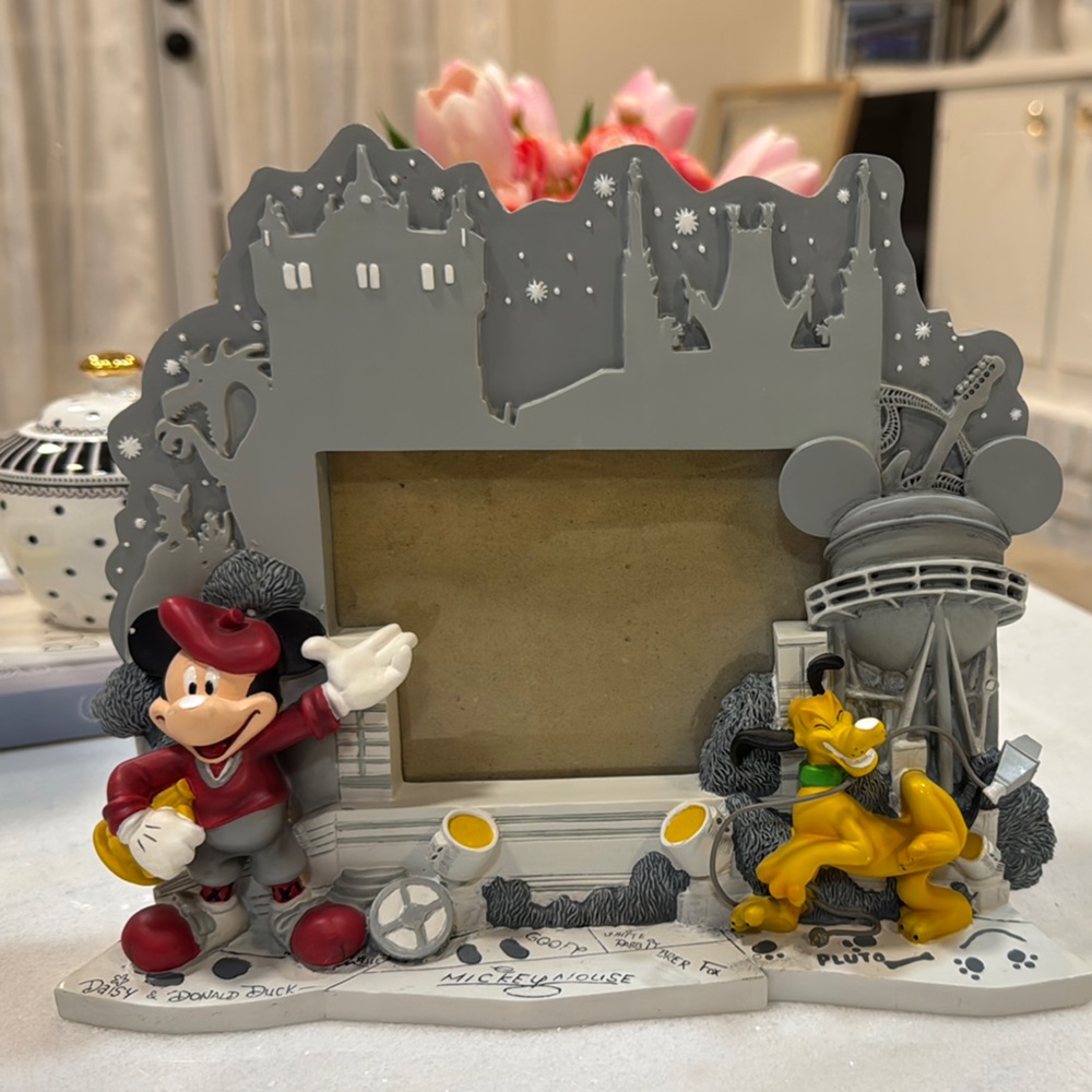 Disney Gray and Red Photo Frame